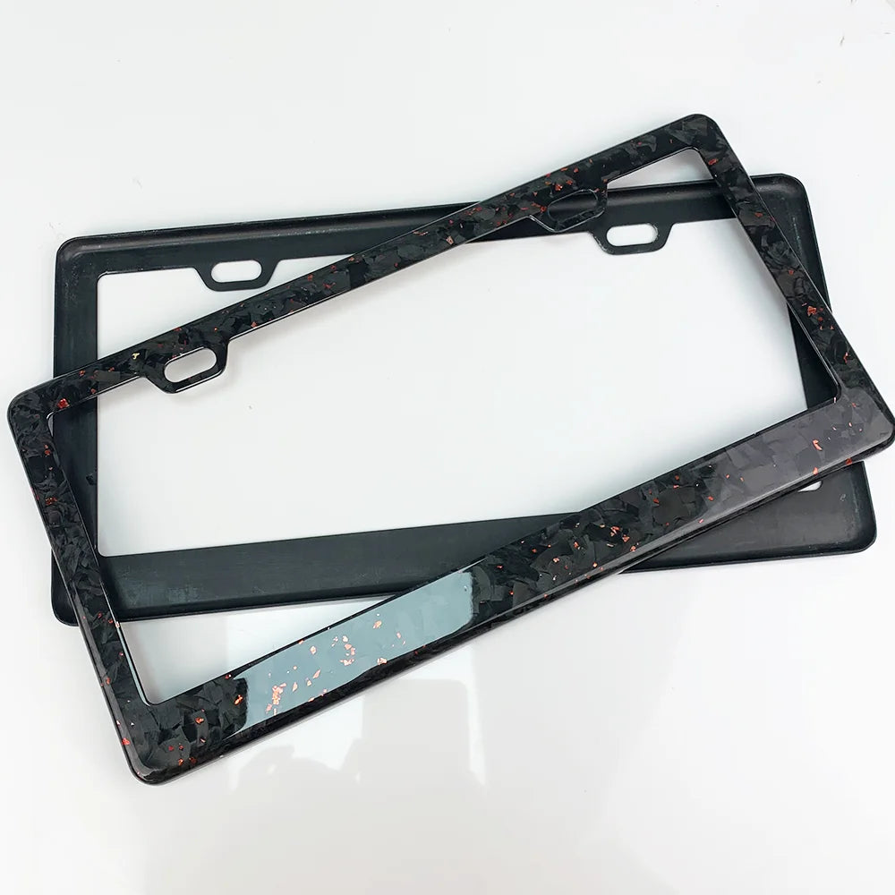 Completo - Forged Carbon Fiber License Plate Frame Cover