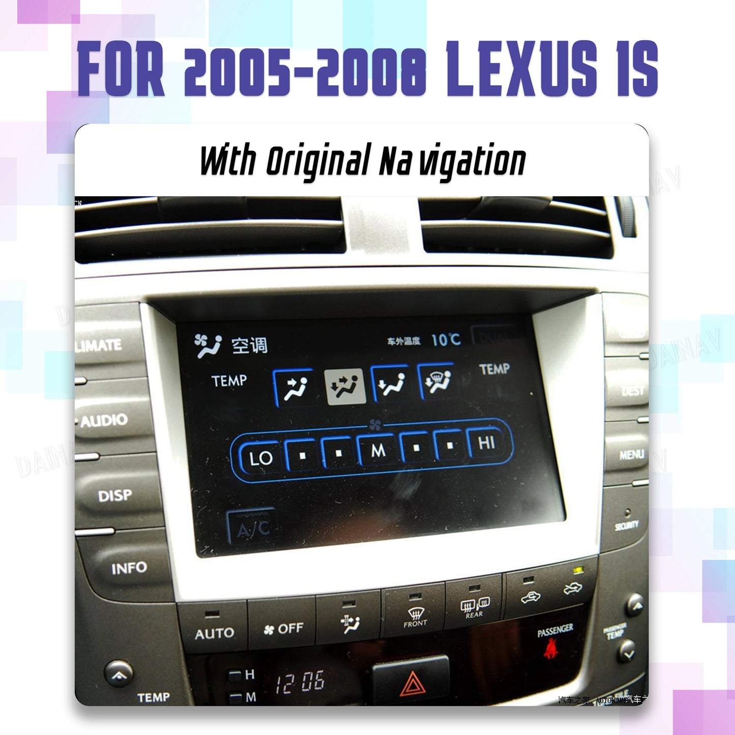 Linux Box 200-2013 Lexus IS 250/350/F Wireless Apple CarPlay Android Module