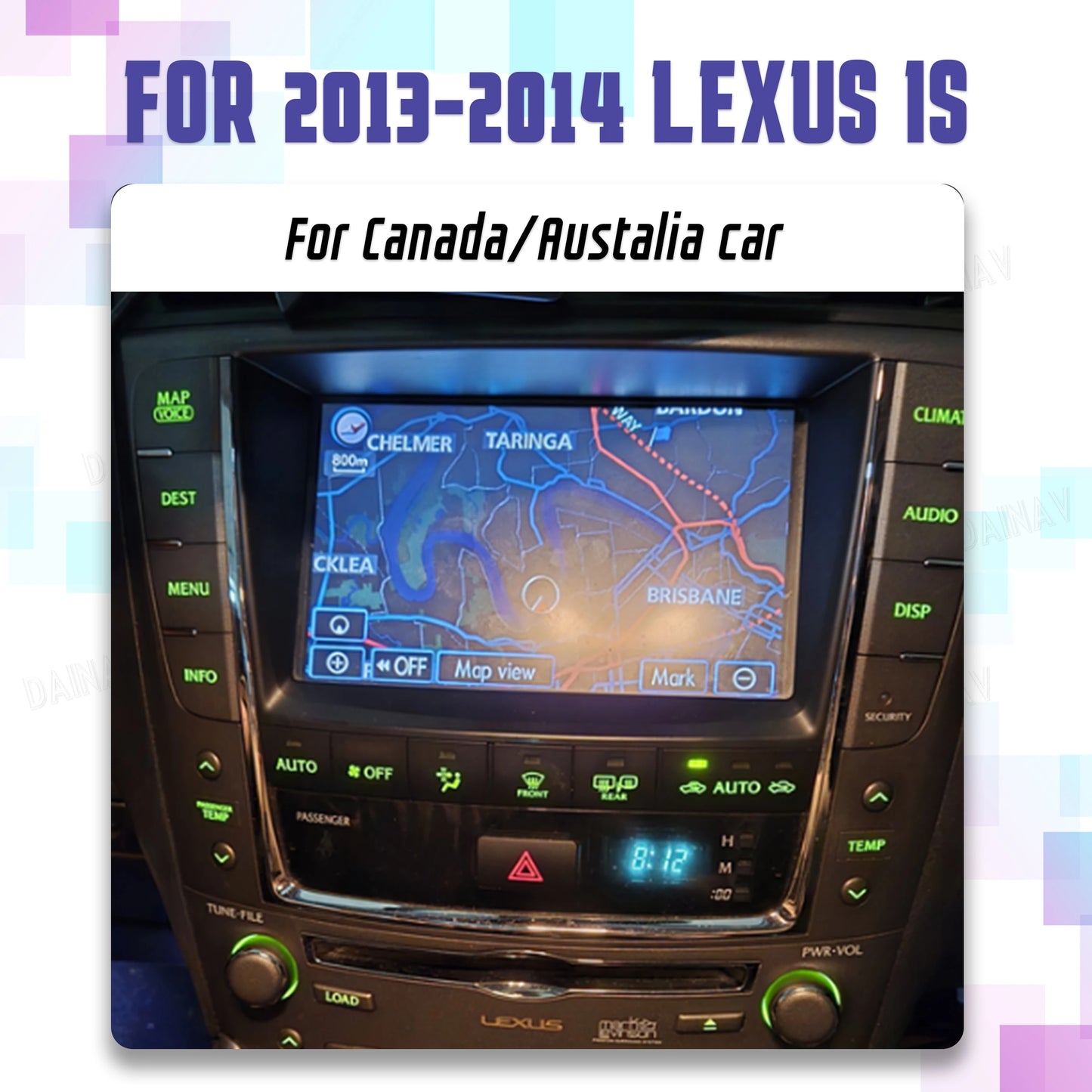 Linux Box 200-2013 Lexus IS 250/350/F Wireless Apple CarPlay Android Module