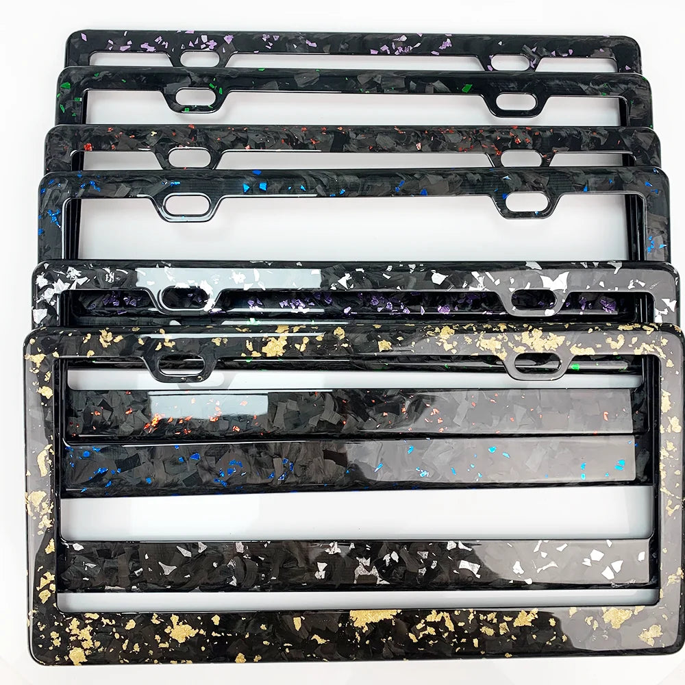 Completo - Forged Carbon Fiber License Plate Frame Cover