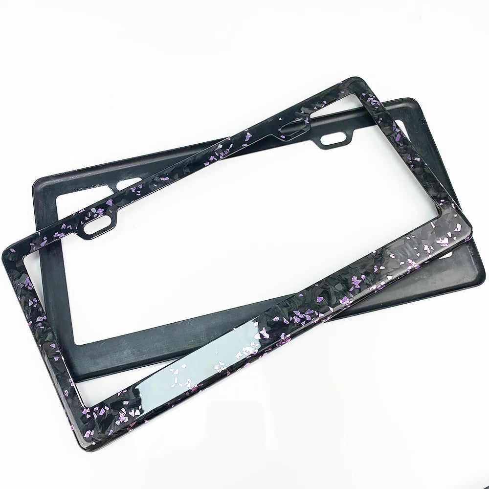 Completo - Forged Carbon Fiber License Plate Frame Cover