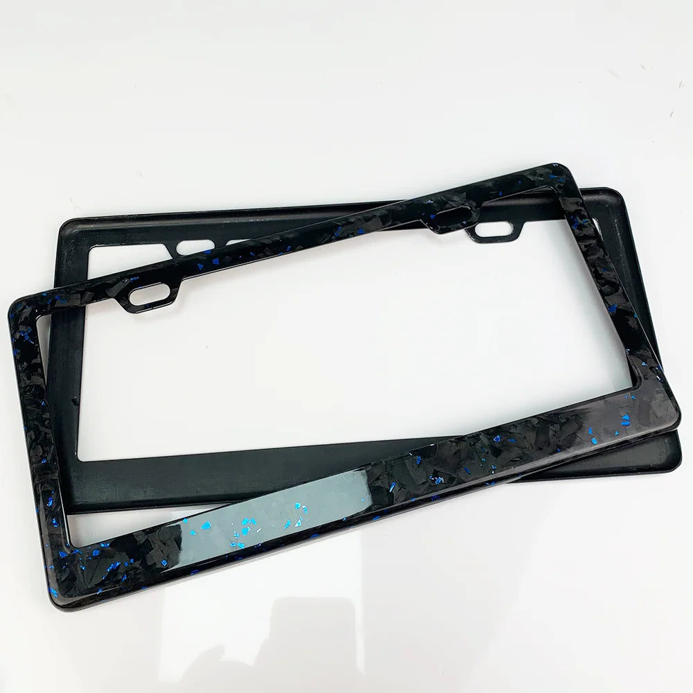 Completo - Forged Carbon Fiber License Plate Frame Cover