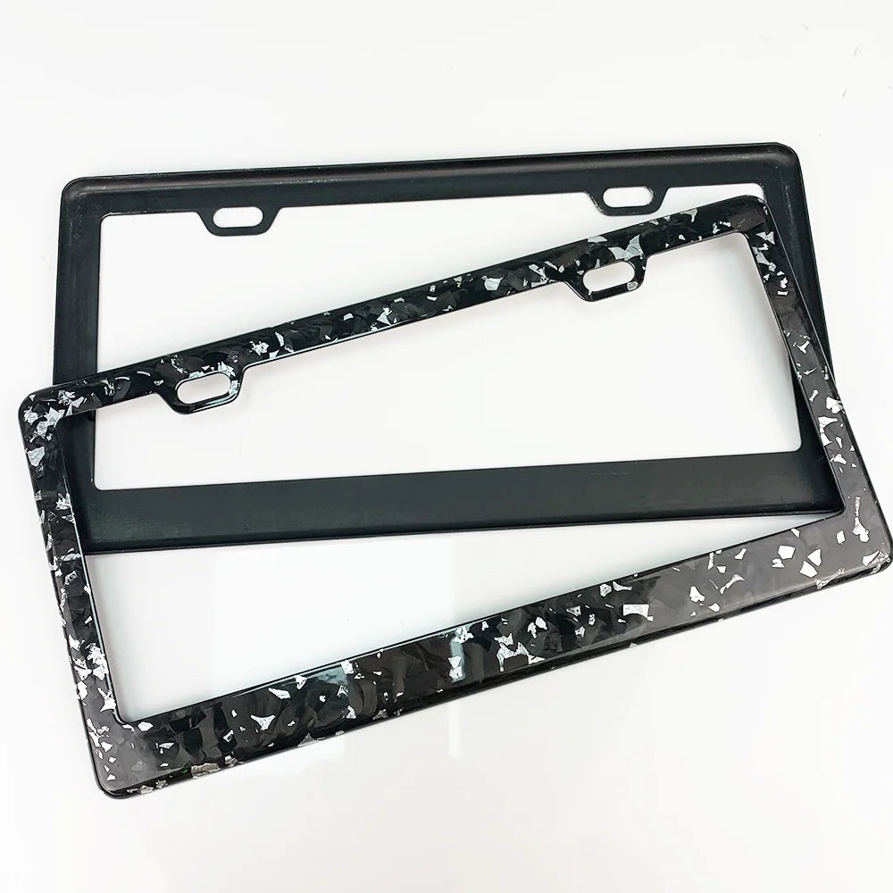 Completo - Forged Carbon Fiber License Plate Frame Cover