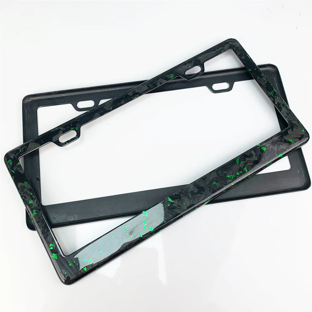 Completo - Forged Carbon Fiber License Plate Frame Cover