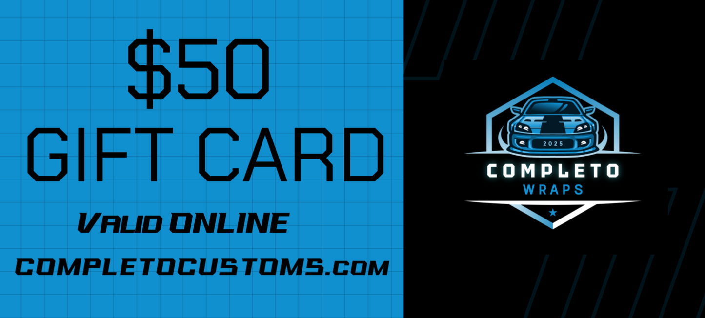 Completo Customs Gift Card