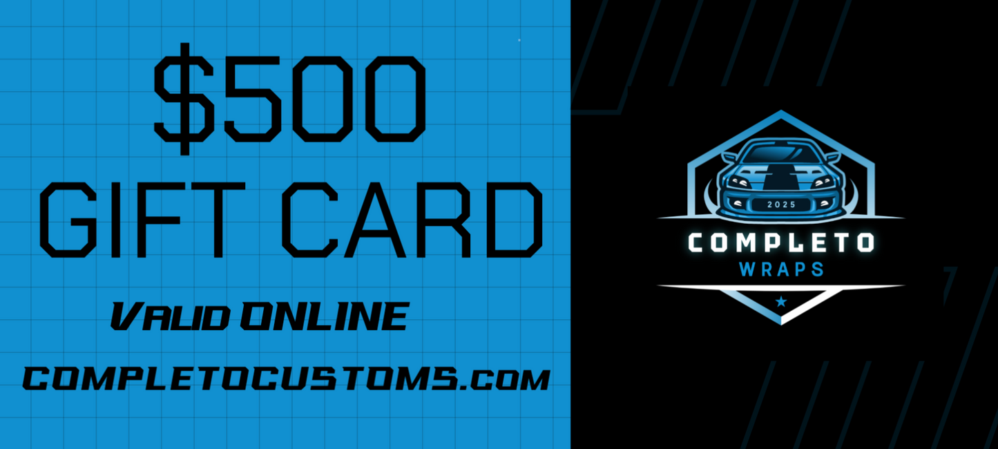 Completo Customs Gift Card