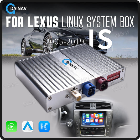 Linux Box 200-2013 Lexus IS 250/350/F Wireless Apple CarPlay Android Module
