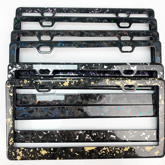 Completo - Forged Carbon Fiber License Plate Frame Cover