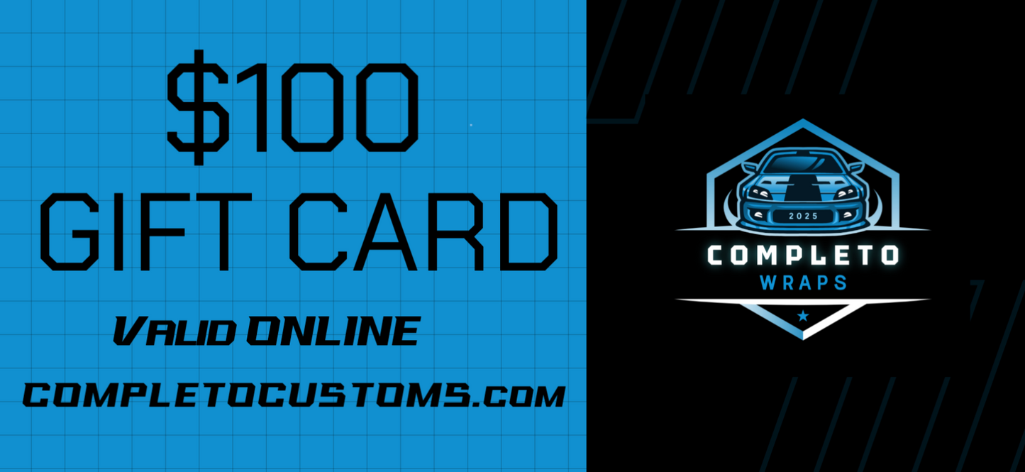 Completo Customs Gift Card